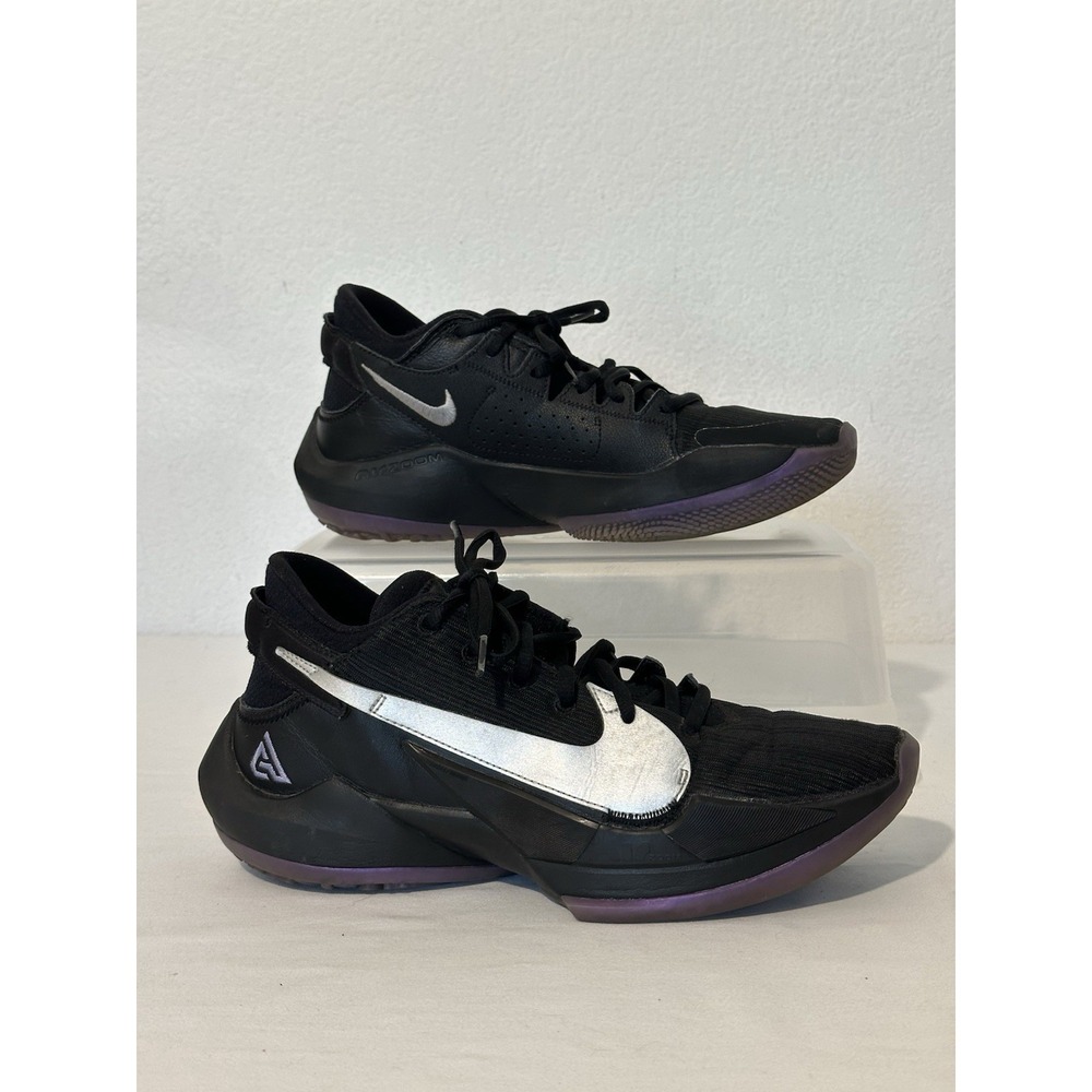 Mens Nike Zoom Freak 2 Shoes CK5424 005 Black Dusty Amethyst Giannis Size 8.5